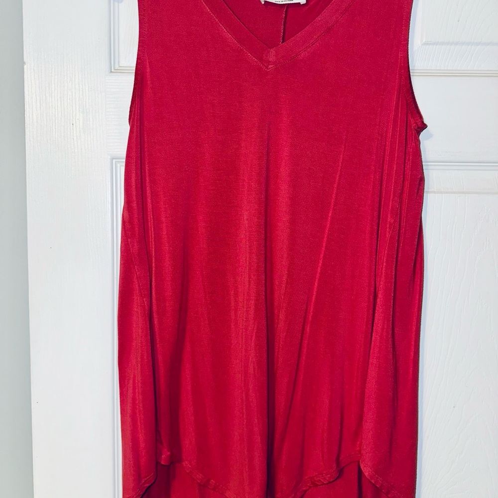 Zenana Outfitters Vivid Red Tank Top